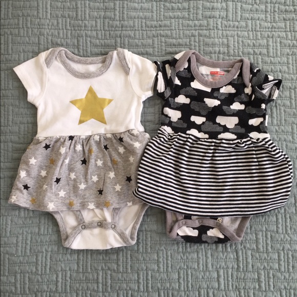 Two 3mo skirted onesies - Picture 4 of 6